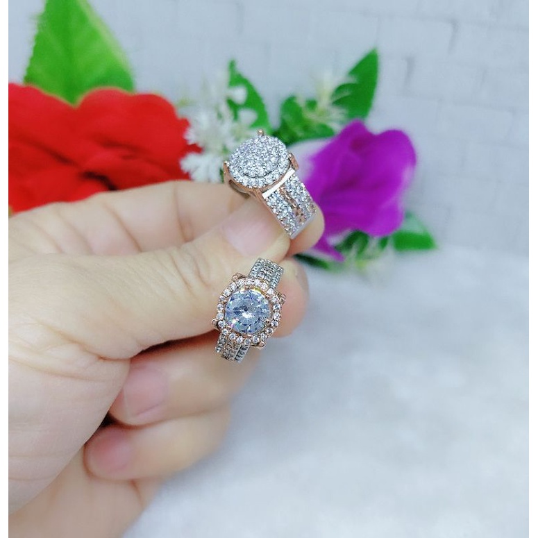 Cincin kombinasi permata A93-A96