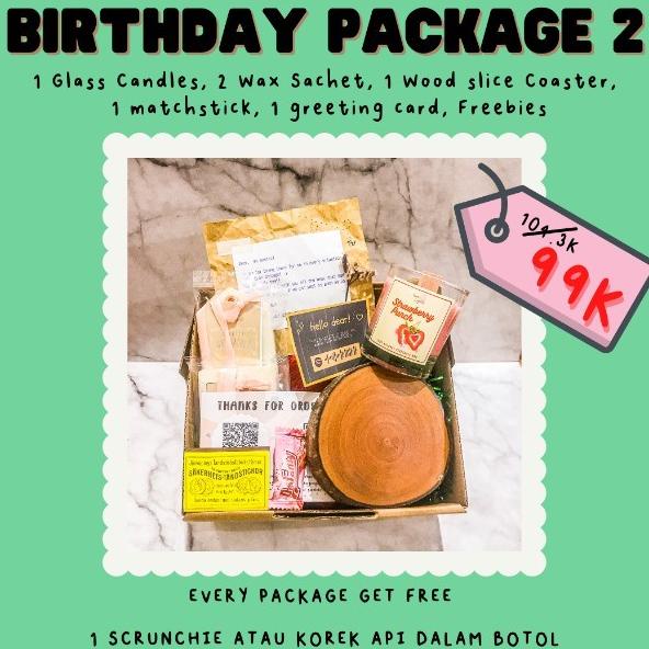 SCENTED CANDLE GIFT BOX