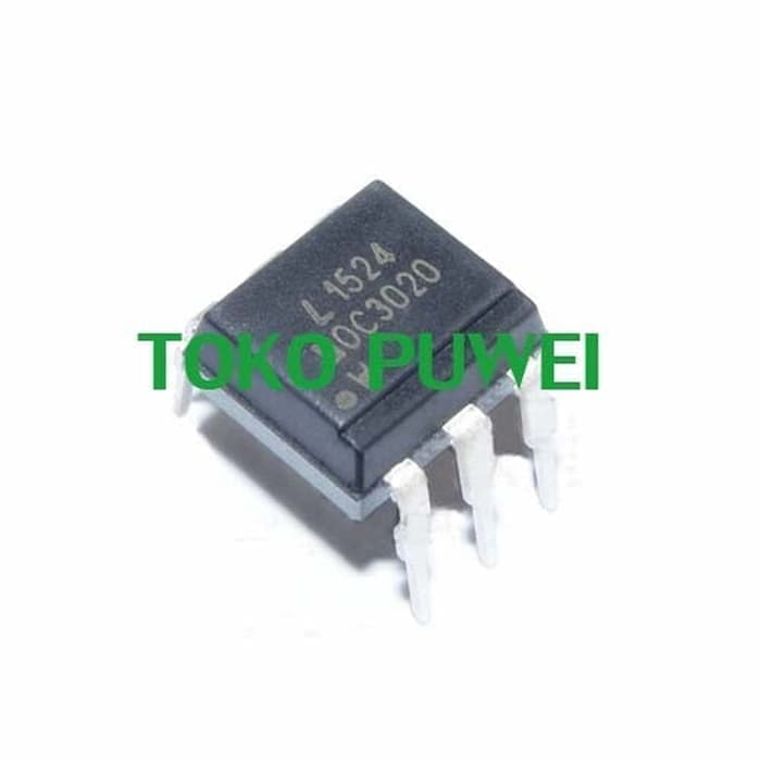 Tpw1455 Moc3020 Moc 3020 Triac Output Optocoupler Dip 6 Pins Bi65