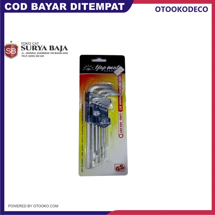 Kunci L Set Panjang TJAP MATA