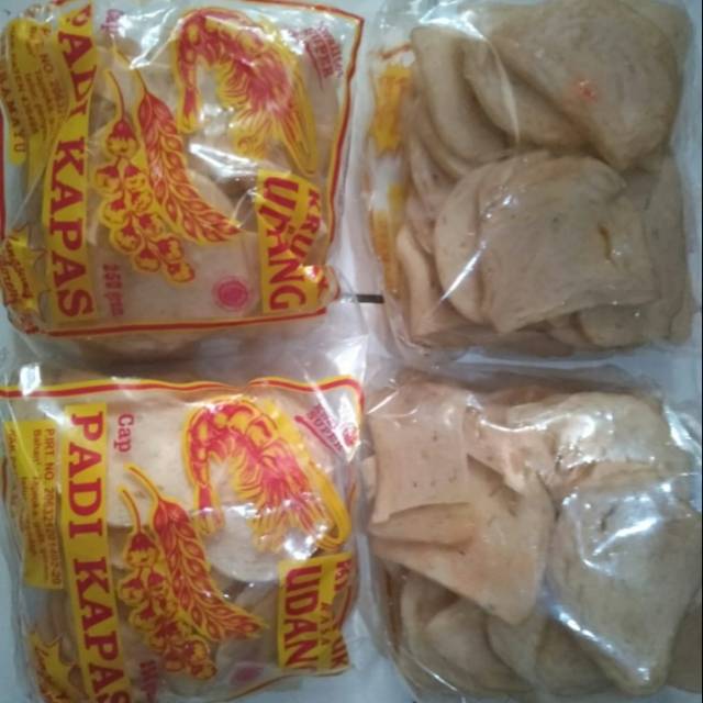 

Kerupuk Udang Padi Kapas 250gram