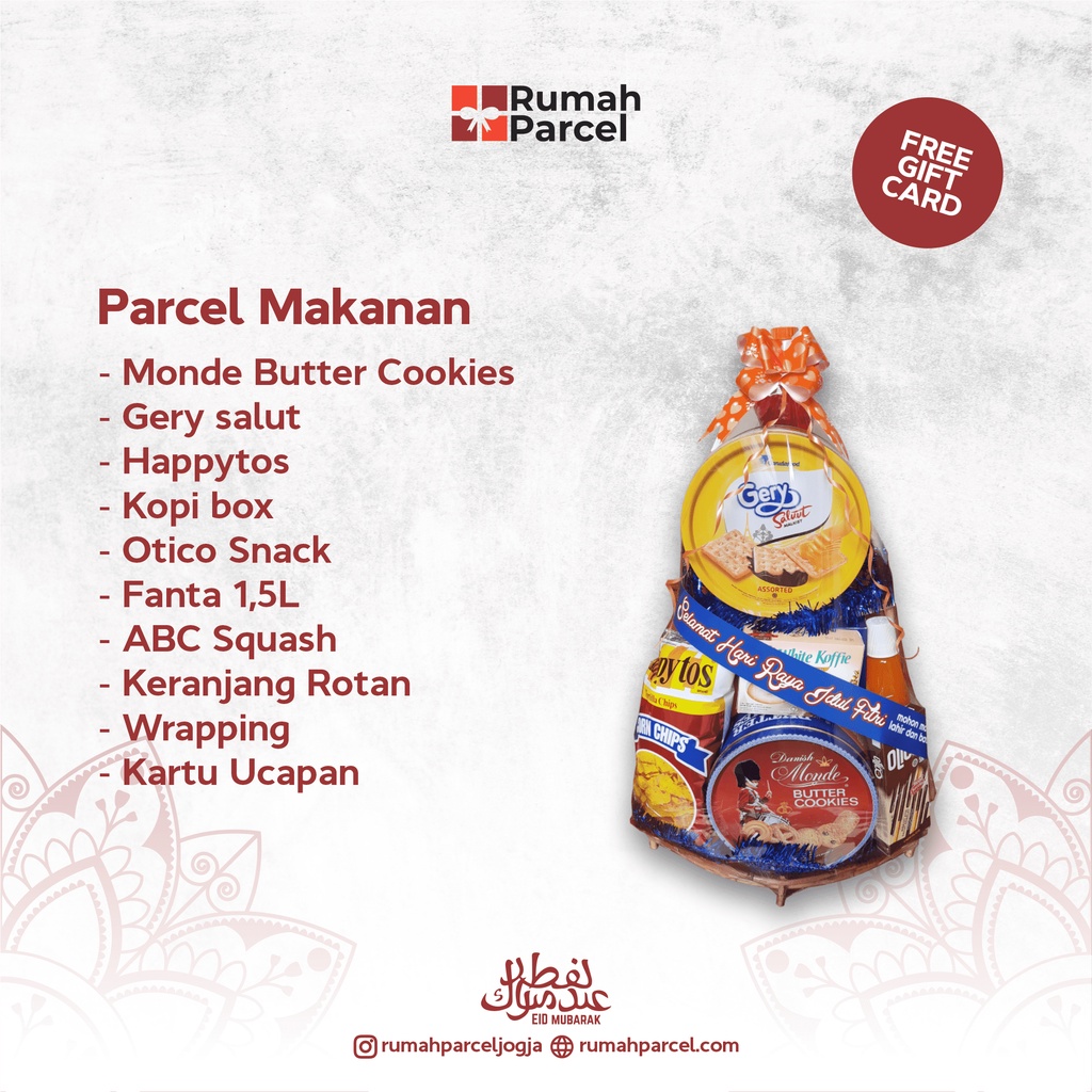 

Parcel Lebaran/ Parcel Jogja/ Parcel Idul Fitri/ Jogja Parcel/ Parcel Ramadhan/ Paket Parcel