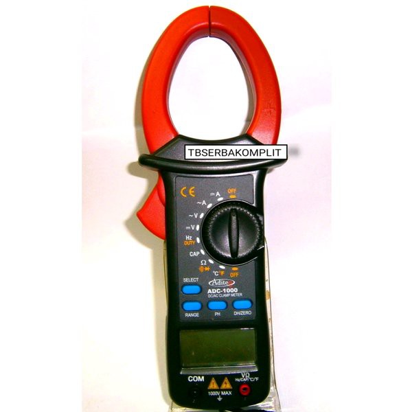 Tang Ampere AC DC 1000V 1000A Aditeg ADC1000 ADC-1000 Clamp Ampere Meter 1000 Amper