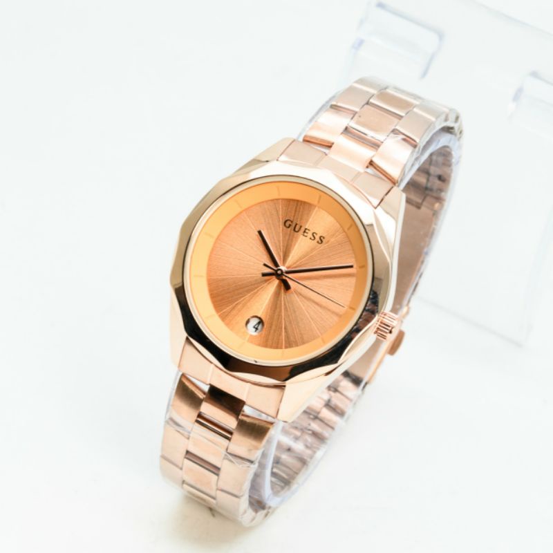 GUESS Jam Tangan Wanita Analog Stainless Steel Strap 36mm