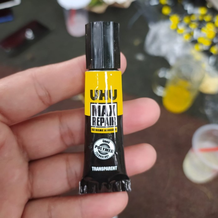 

UHU MAX REPAIR LEM KAYU KULIT PLASTIK KERAMIK GABUS SERBAGUNA - Single