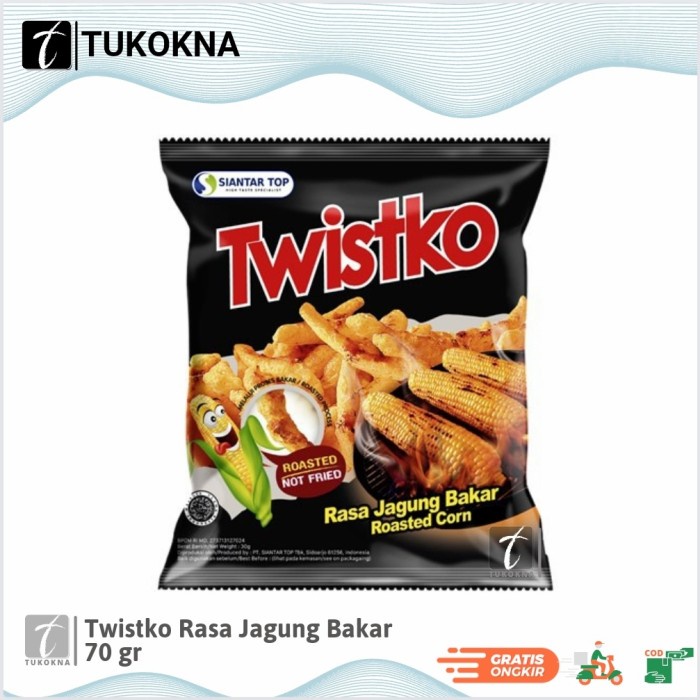 

Twistko Premium Rasa Jagung Bakar 70g