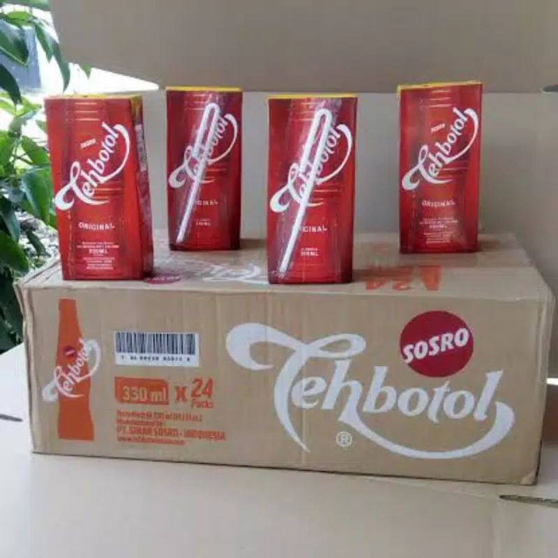 

Teh Botol Sosro Kotak 330ml (24 pcs)