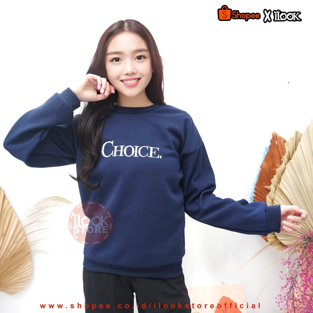 ilook | Sweater Oblong Choice | Sweater Murah | Sweater Kekinian