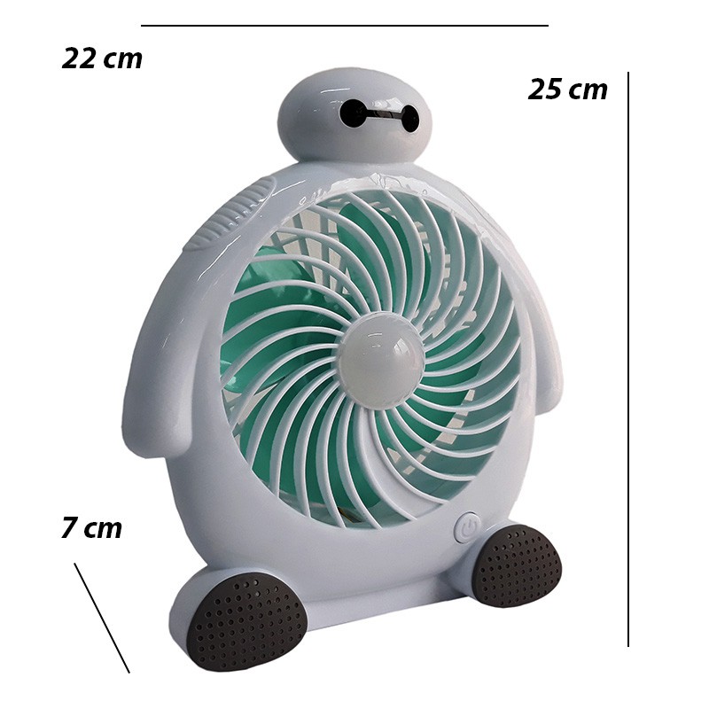 Kipas Angin Mini Karakter Baymax SX-F99