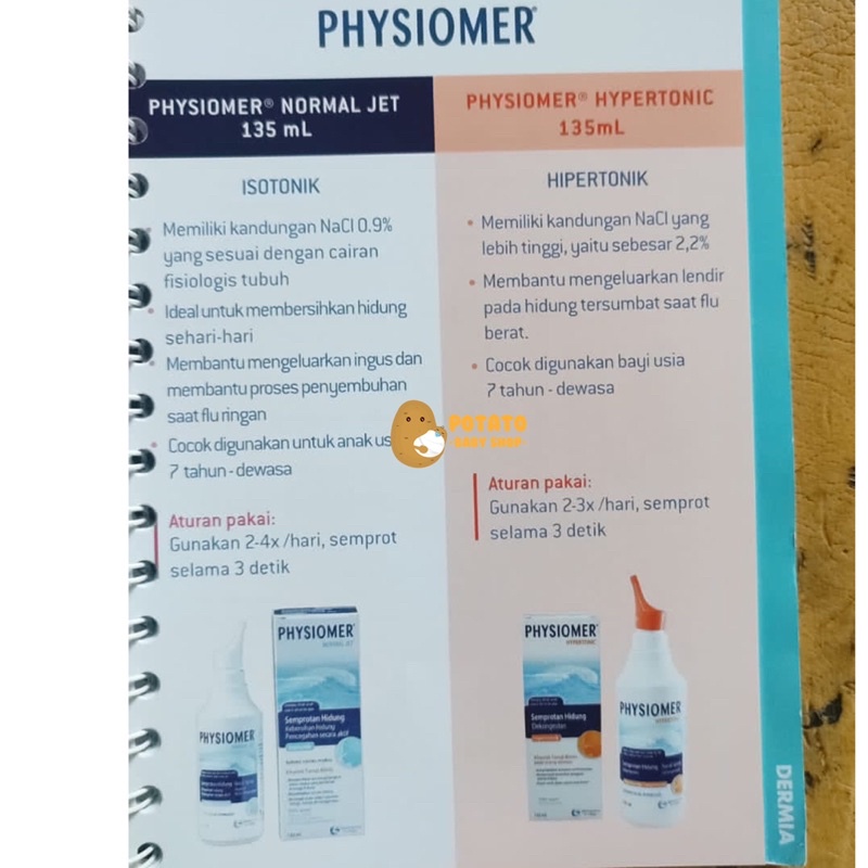 Physiomer Baby Nasal Spray / Hygiene &amp; Decongestant / Respimer