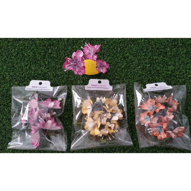 

Bunga kertas Paper flower Nasturtium