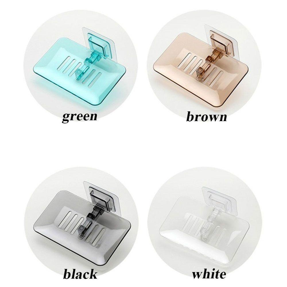 Solighter Tempat Sabun Penyimpanan Draining Rack Shower Soap Dish