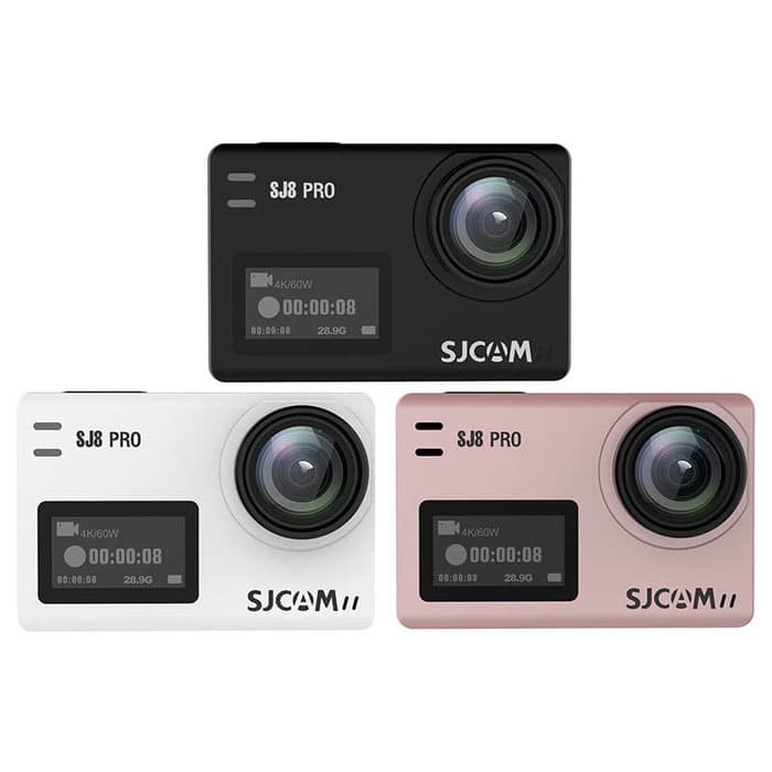 SJCAM SJ8 PRO 4K Touchscreen Action Kamera 3 Way Master 32GB