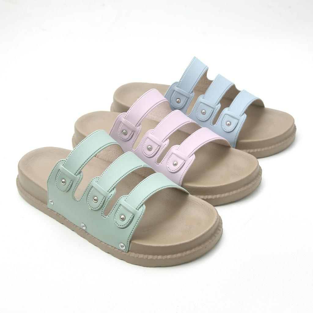 SANDAL PLATFORM JELLY WANITA KOKOP FLIP SANDAL STRIP 03