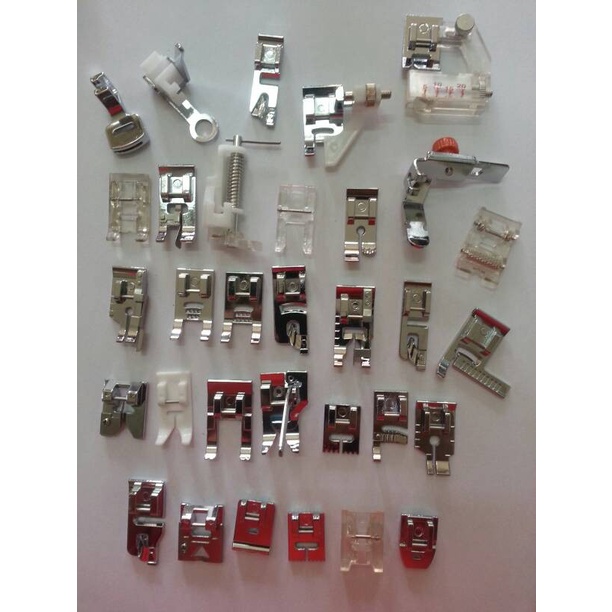 SEPATU 32 PCS SET UNTUK MESIN JAHIT PORTABLE