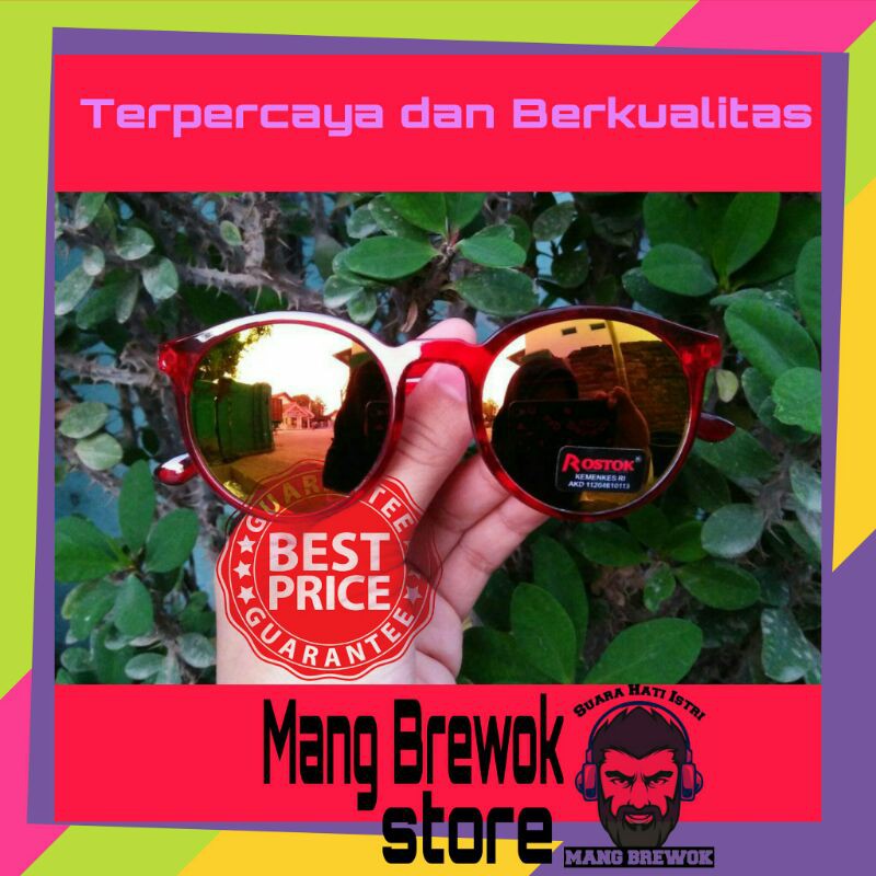 MURAH Kacamata hitam korea oval