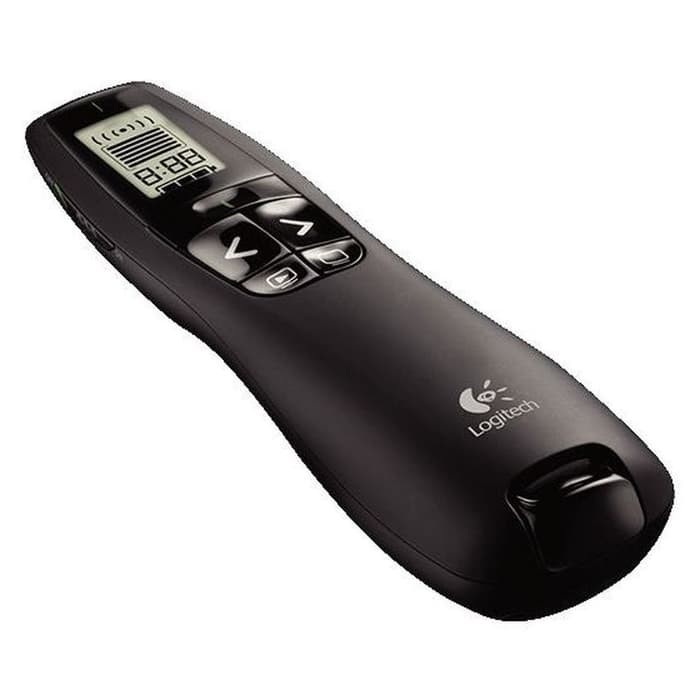 Logitech R800 Wireless Pointer Persentasi - GREEN LASER