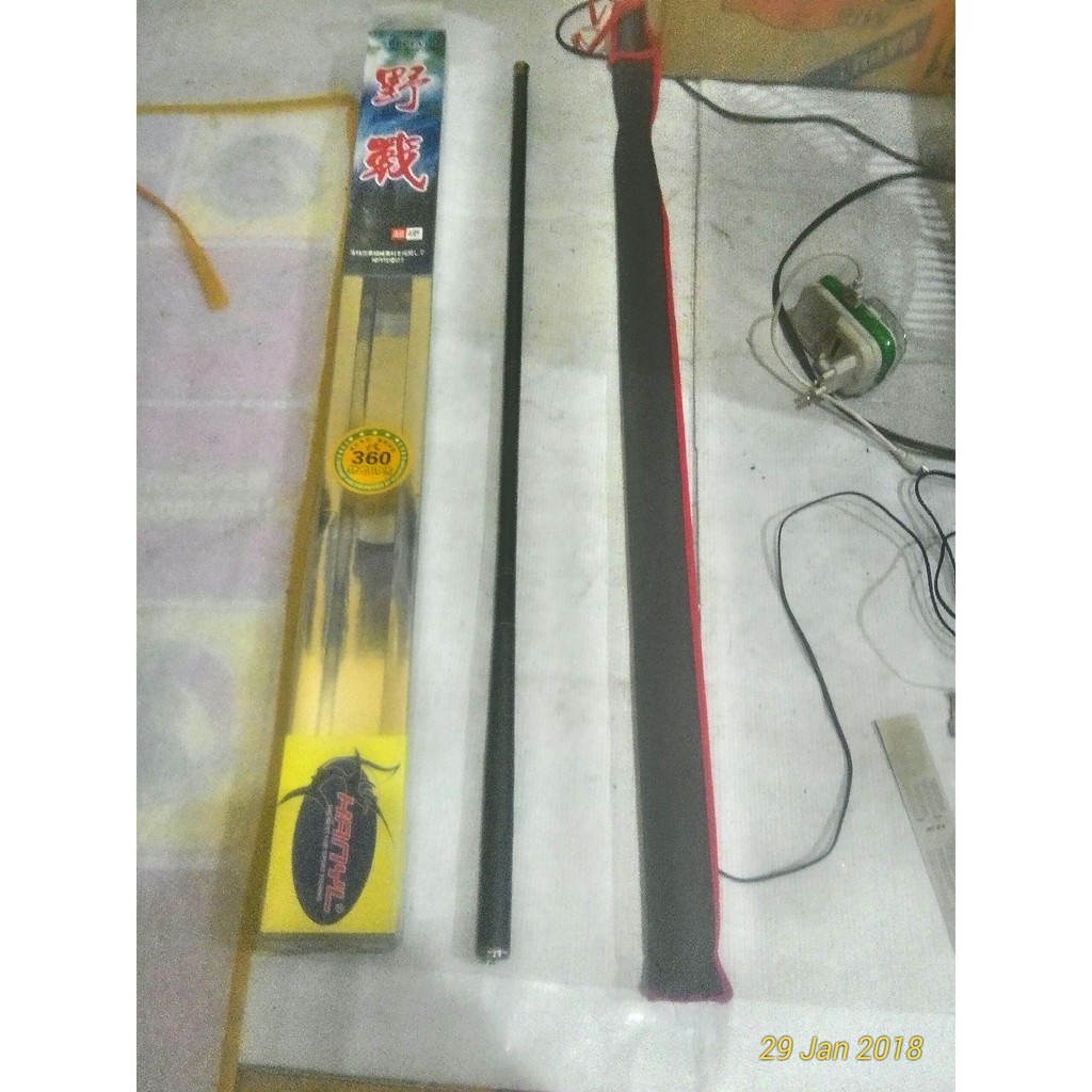 joran pancing tegek carbon 360 450 hanyl lining stone murah laris semarang