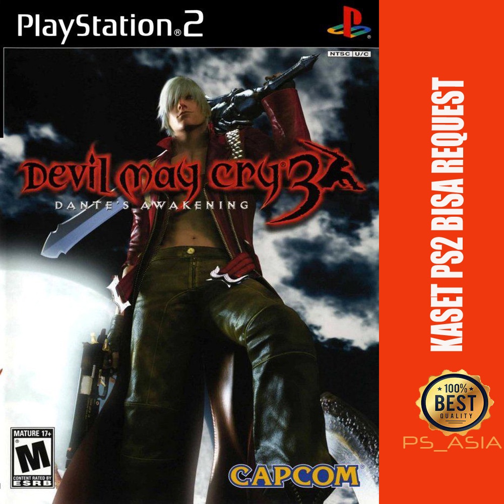 Kaset PS 2 Devil May Cry 3 - Dante's Awakening - Special Edition