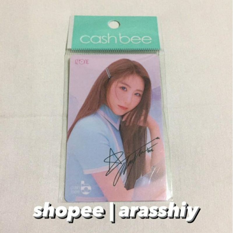 [Official] IZ*ONE IZONE Chaeyeon Cashbee Transportation Card HEART*IZ