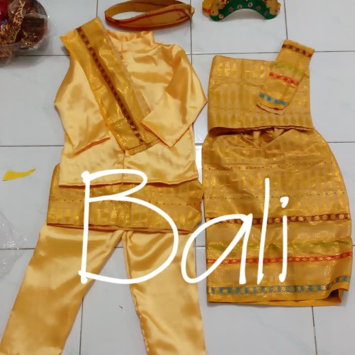 [BOMBASTIS] baju adat anak TK Bali cowok / cewek MURMER