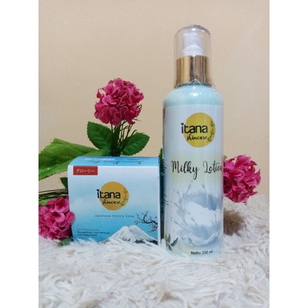 (PAKET) SABUN ITANA + LOTION ITANA