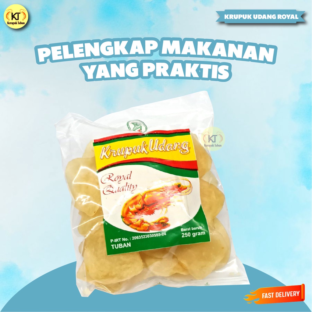 

Krupuk Kerupuk Udang Royal Guci Toak Asli Tuban Mentah 250gr Halal Termurah By Kerupuktuban