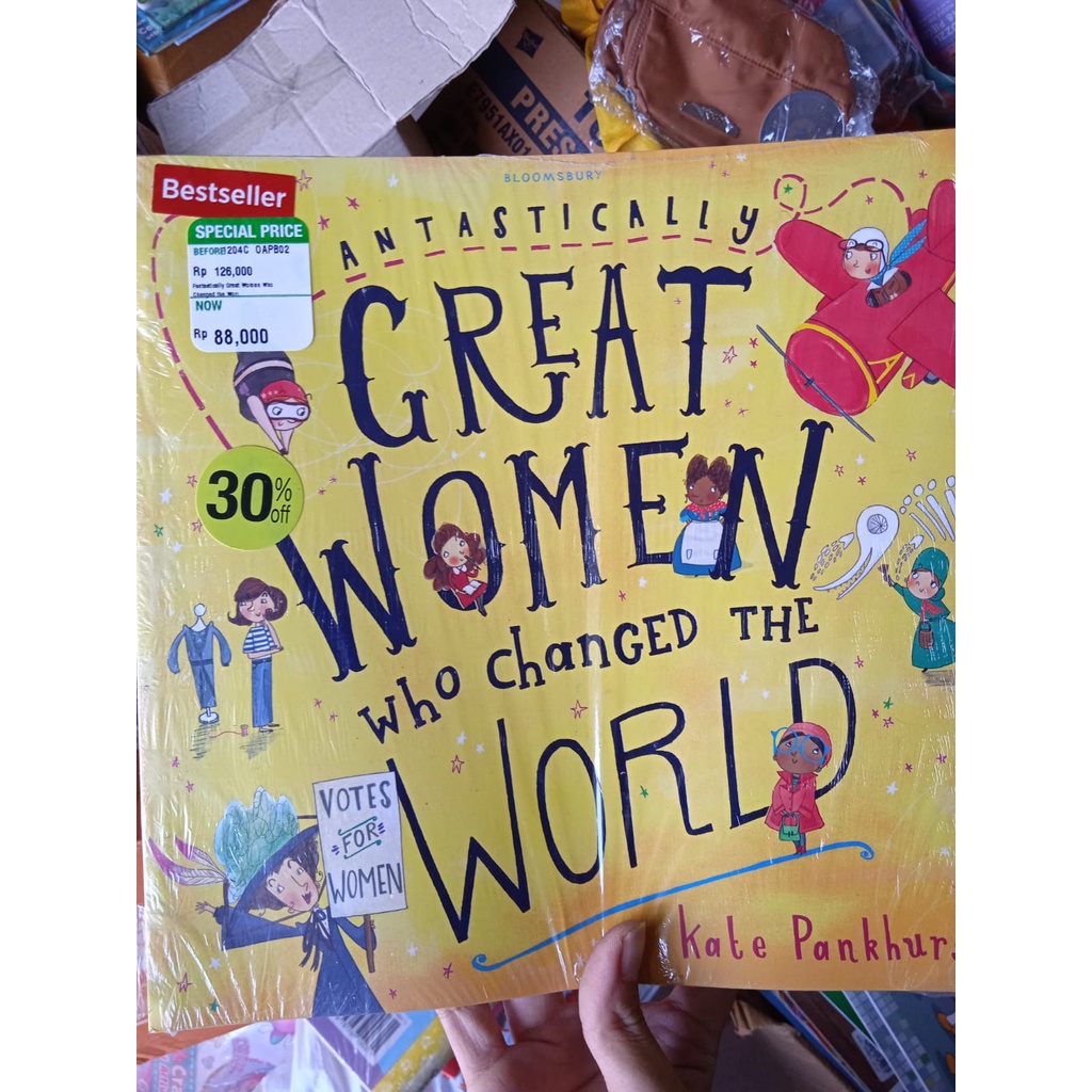 buku Antastically Great women who changed the world