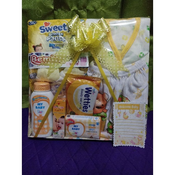 parsel bayi baru lahir, kado bayi baru lahir ,baju bayi baru lahir , minyak telon murah
