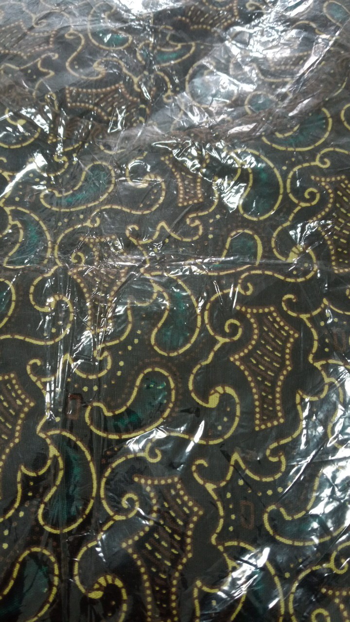 Maura Couple - Sania Ruffle Batik Couple Ori Ndoro Jowi Dnt Batik Tanah Abang Grosiran Baju Wanita