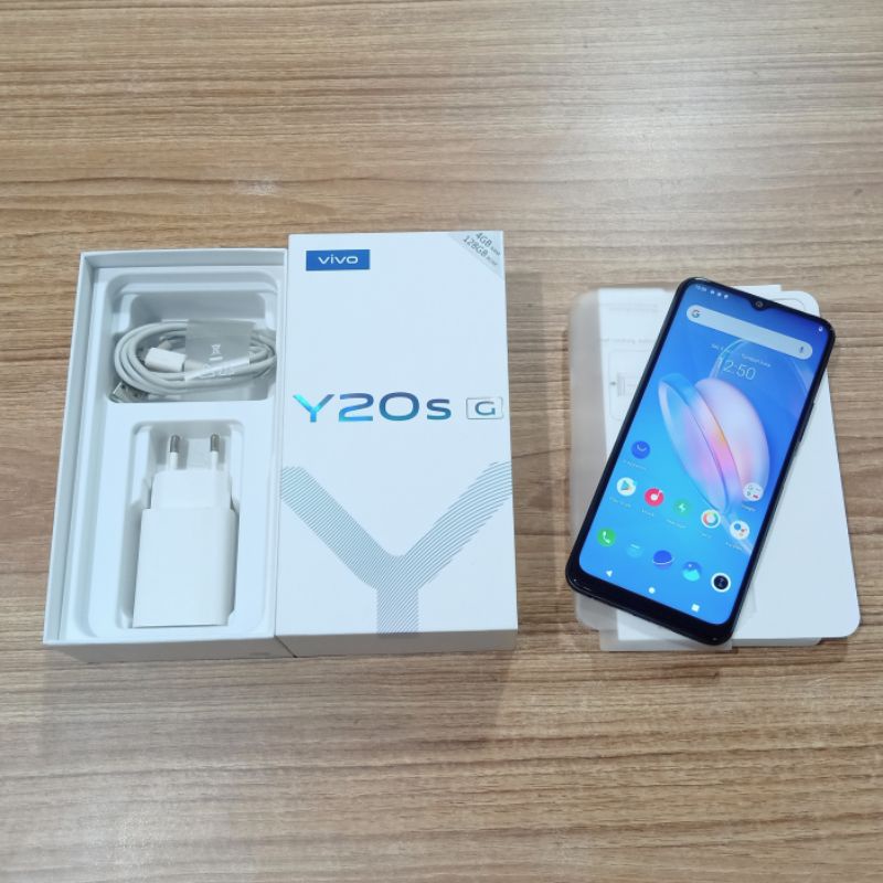 HP VIVO Y20S [G] RAM 4 GB 128 GB SECOND SEKEN BEKAS FULLSET MULUS NORMAL MURAH