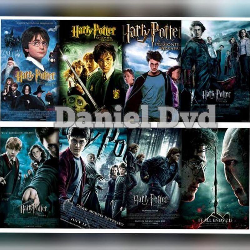KASET DVD HARRY POTTER (KOMPLIT)