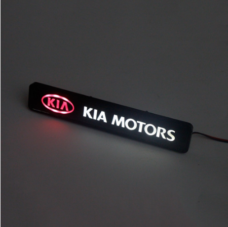 DEPAN Stiker Emblem Logo Kia Rio K5 K3 K2 Picanto Rio Sorento Kx3 Kx5S K3 Dengan Lampu Led