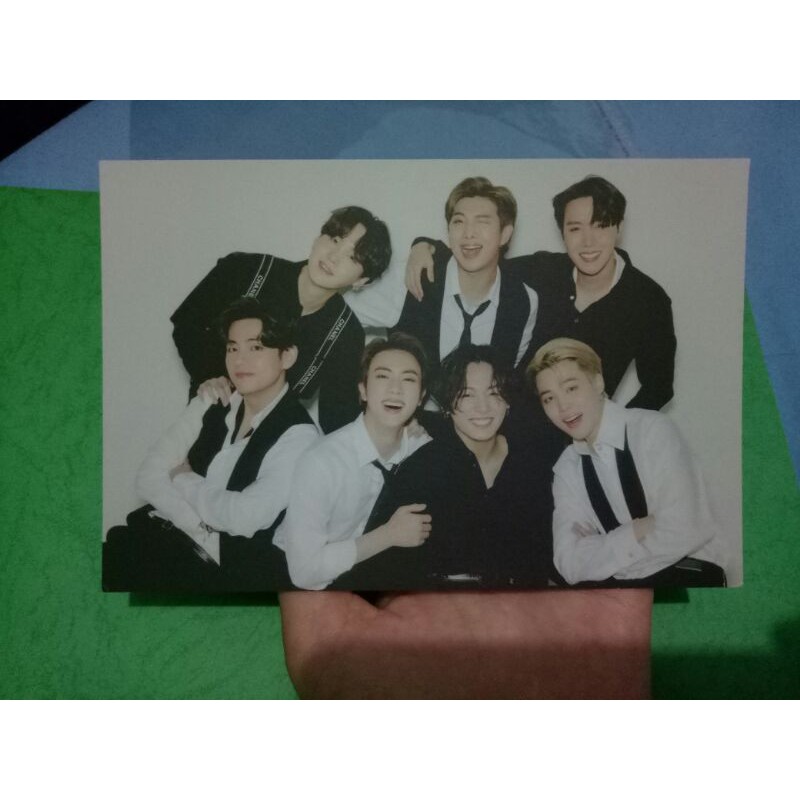 POSTCARD NYEL BTS GRUP