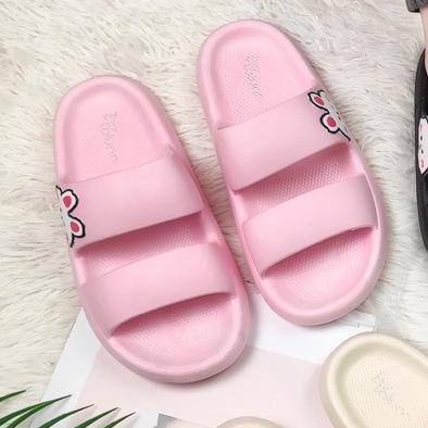 3.3 SALE Sandal selop wanita / Sandal Slide TORY Rubber Anti Slip Import-PINK RABBIT