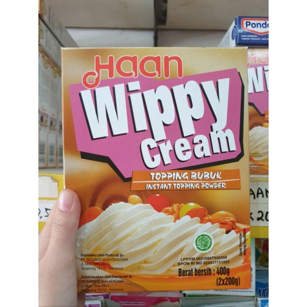 

HAAN WIPPY CREAM (2X200GR)