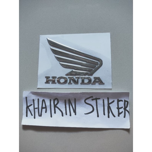 Jual Logo Emblem Simbul Timbul Sayap Honda Kanan Original Shopee Indonesia