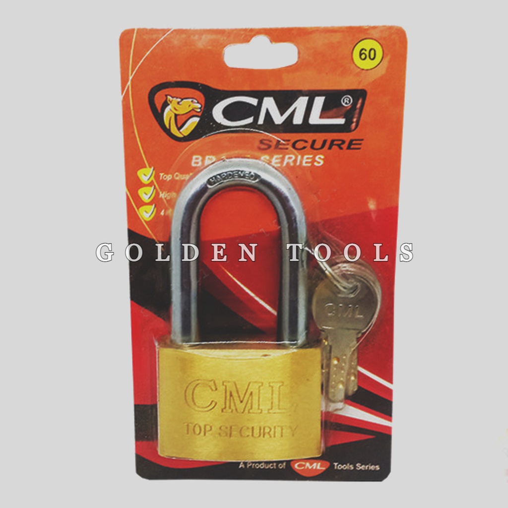 CAMEL GEMBOK PRESS KUNINGAN 60 MM GEMBOK PANJANG KUNING GEMBOK PAGAR GEMBOK PINTU