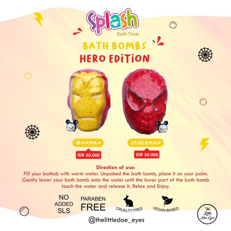 [READY] Splash Bath Bomb (with Mysterious Bonus)