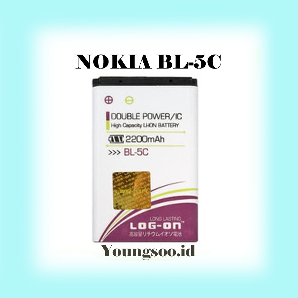 Jual BATERAI NOKIA BL-5C 3650 6822 7610 N70 N71 N72 N GAGE - LOG ON ...