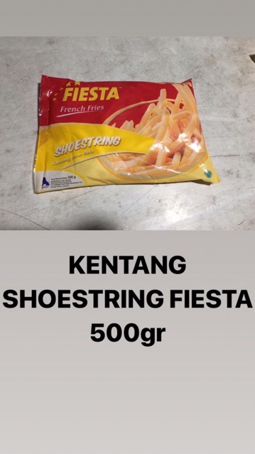 Kentang Shoestring Fiesta 1kg / 500gr