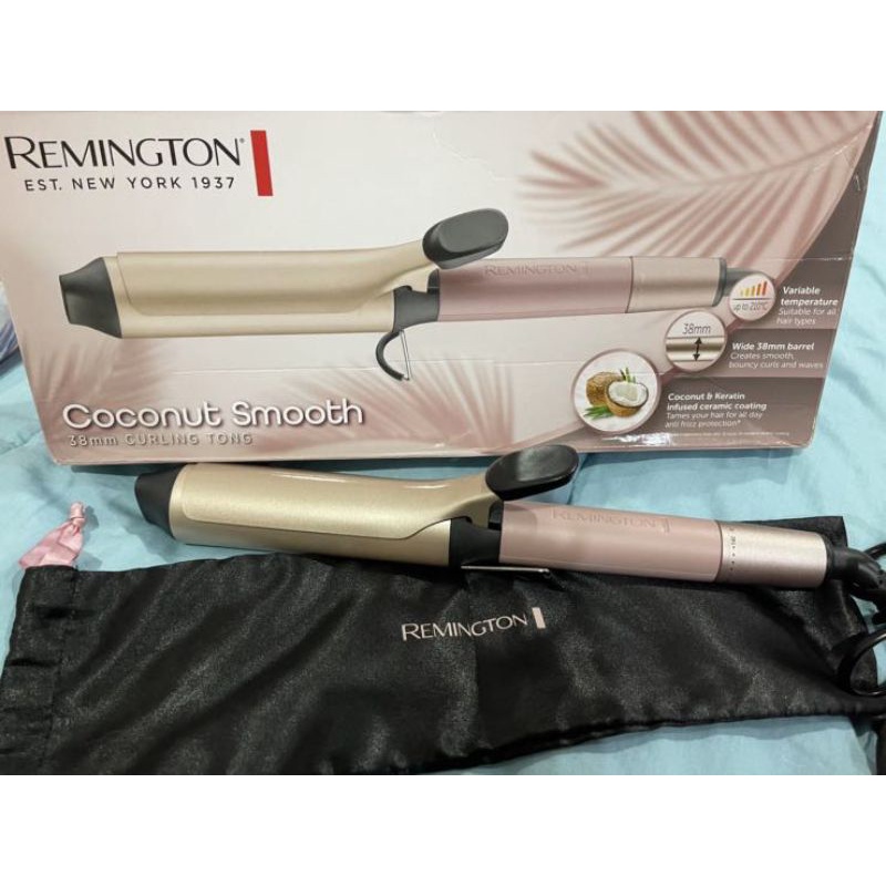 Remington 38mm Coconut series catokan big curly wave korean catok rambut korea hasil mirip vodana