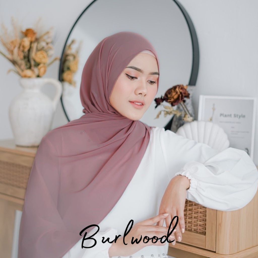 [PROMO] PASHMINA CERUTY BABYDOL / JILBAB / TERMURAH / PASHMINA / KERUDUNG PASHMINA CRUTY / GOJEK/OCD-CERUTY BURLWOOD