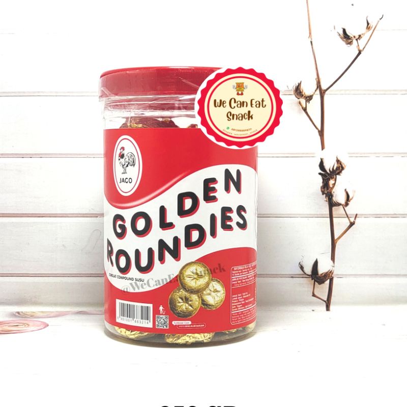 

Coklat Golden Roundies Toples | Cokelat Koin | Coklat Jago | Coklat Dollar