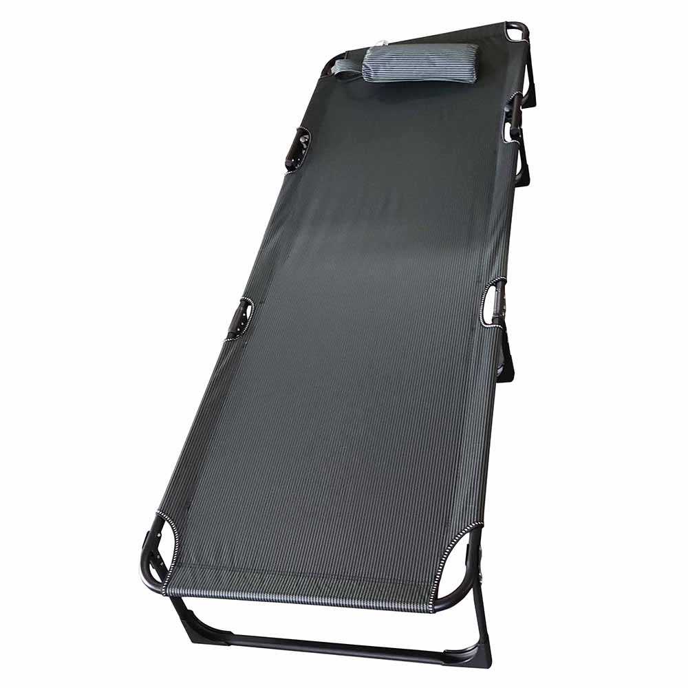 TD-AI01 Zero Gravity Kursi Kasur Lipat Portable Folding Escort Bed - NG1