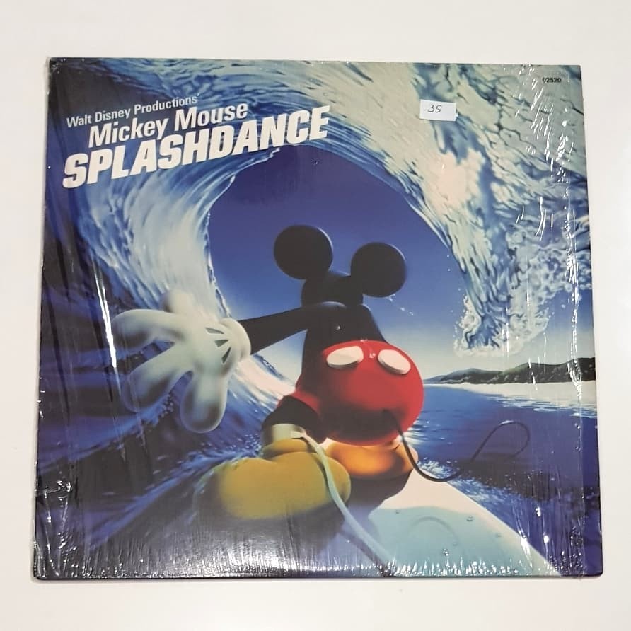 Lagu Piringan Hitam / Vinyl 12" USA Bekas Mickey Mouse - Splashdance