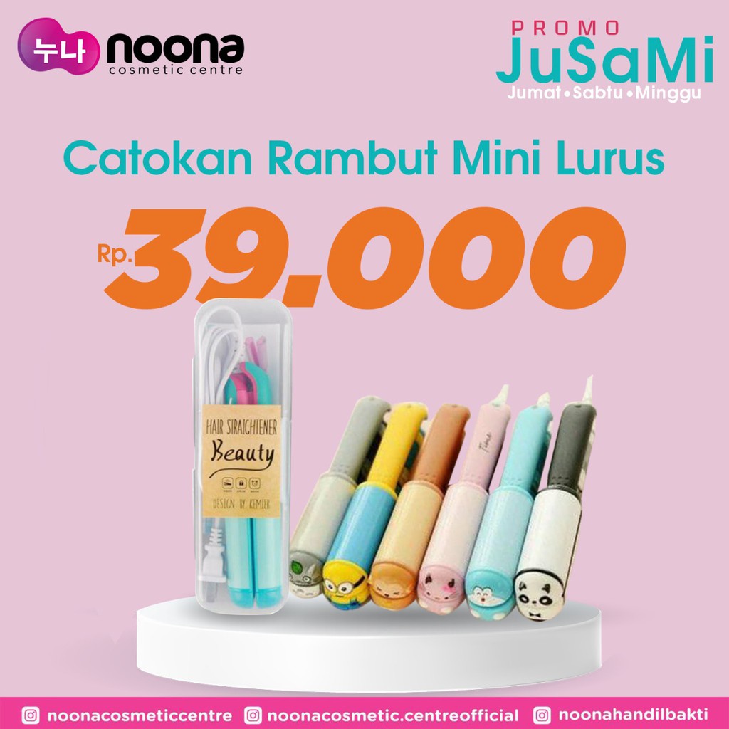 CATOKAN RAMBUT MINI LURUS - (PROMO JUSAMI)