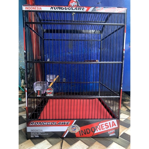 SANGKAR KANDANG KOTAK EBOD JAYA DECAL RONGGOLAWE NO 1