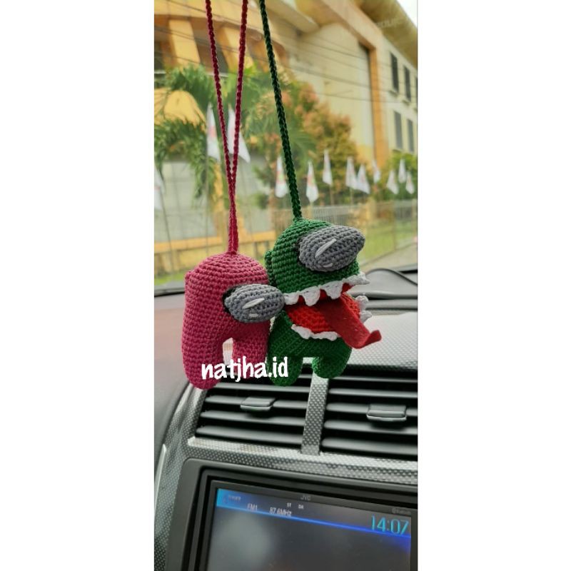 Boneka rajut among us / Amirugumi among us