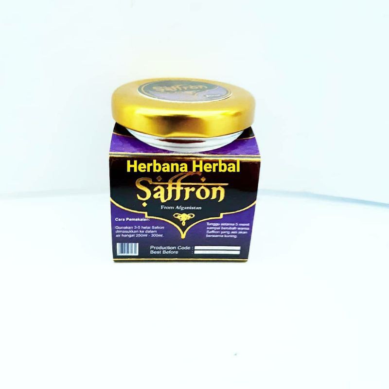 

Saffron Afganistan super negin 1gram obat insomnia relaksasi otot anti stres